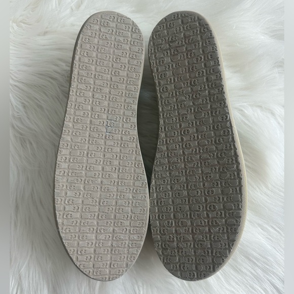 Sanuk Sidewalk Surfer Canvas Shoes Womens Size 9 Natural Khaki Green Slip On - Picture 11 of 13